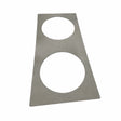 Nemco Adapter Plate for 4/3-Size Warmer, 2 Holes, Each for 11-Qt. Inset