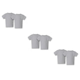 RADYAN® Youth 100% Cotton Jersey Crewneck Short Sleeve T-Shirt - 3301J