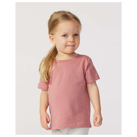 BELLA + CANVAS BELLA CANVAS Infant Jersey Crewneck Short Sleeve Tee in Yellow