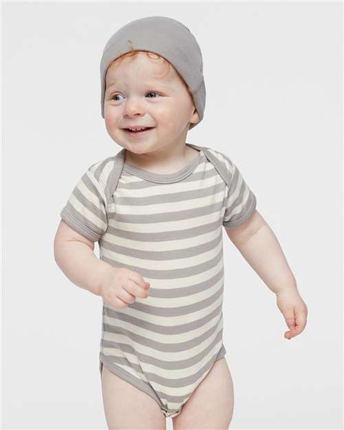 RADYAN® Infant Baby Rib Bodysuit Short Sleeve
