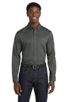 Port Authority® Long Sleeve SuperPro React Twill Shirt