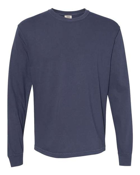 Comfort Colors® Garment-Dyed Heavyweight Crewneck Long Sleeve T-Shirt