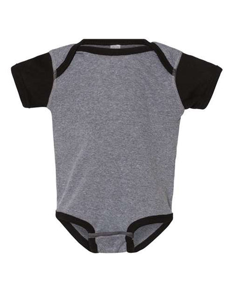 RADYAN® Infant Baby Rib Short Sleeve Bodysuit