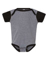 RADYAN® Infant Baby Rib Short Sleeve Bodysuit
