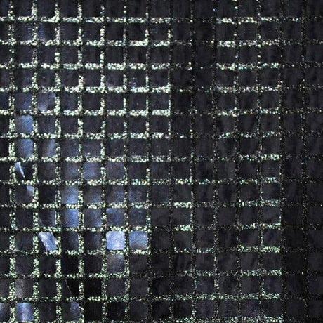 Square Sequins Fabric Quad Sequins Fabric 45" Wide Multiple Colors