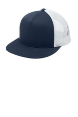 Sport-Tek® YP Classics 5-Panel Classic Trucker Mesh Back Cap