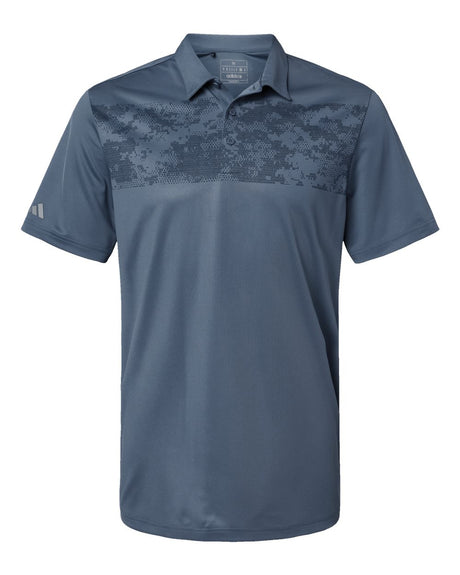Adidas® Camo Chest Print Polo