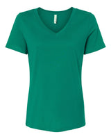 BELLA + CANVAS® Women’s Jersey Relaxed Short Sleeve V-Neck T-Shirt