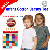 RADYAN® Infant Cotton Jersey Tee - 3401