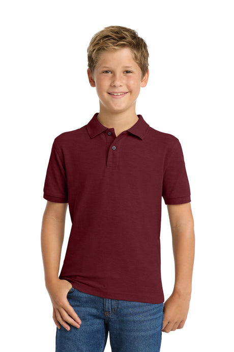 Port Authority® Youth Silk Touch Polo