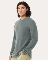 BELLA + CANVAS® Unisex Sponge Fleece Raglan Crewneck Sweatshirt - 3901