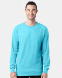 ComfortWash by Hanes® Garment-Dyed Long Sleeve Crewneck T-Shirt