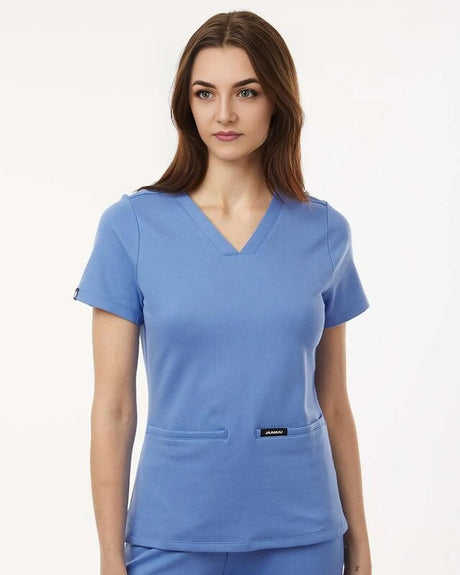 Jaanuu® Women's Cesi Ultrasoft Scrub V-Neck Top