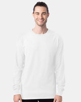 ComfortWash by Hanes® Garment-Dyed Long Sleeve Crewneck T-Shirt