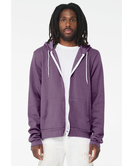 Bella + Canvas® Sponge Fleece Full-Zip Hoodie Sweatshirt