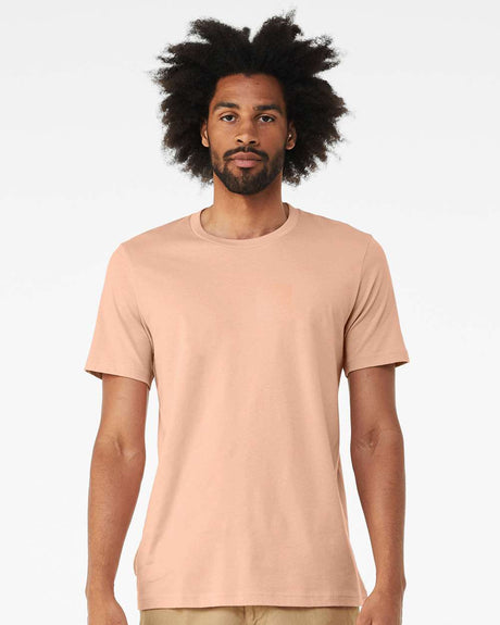 Image 1: Bella Canvas Unisex Jersey TeeImage 2: Soft jersey fabric unisex shirtImage 3: Premium Bella Canvas casual teeImage 4: Blank unisex shirt for printingImage 5: Lightweight everyday t-shirtImage 6: Classic jersey crewneck style