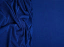1 yarda de tela de punto sólida con canalé 1x1 elástico, 52/54'' de ancho, mezcla de poliéster y spandex