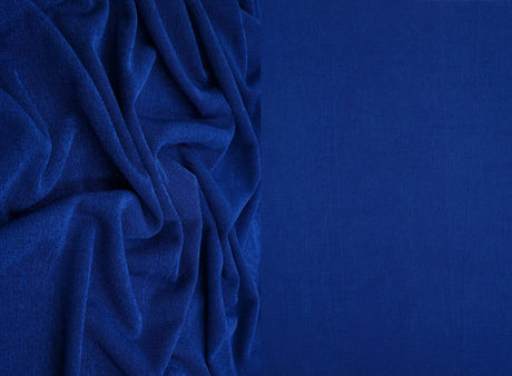 1 Yard 1x1 Slinky Rib Solid Knit Fabric, 52/54″ Wide Polyester Spandex Blend