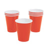 9 oz School Bus Yellow Paper Party Cups – 24 Count Disposable Set
