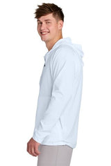 Sport-Tek® Repeat Half Zip Long Sleeve Hooded Jacket