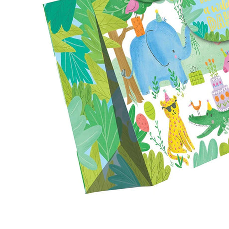 Patterned Gift Bags 8" X 4" X 10" Premium Paper Packaging
