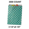 Elegant Small Dots Bags Handy Size 3 1/4" x 5 1/8"