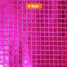 Square Sequins Fabric Quad Sequins Fabric 45" Wide Multiple Colors