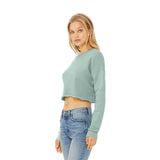 Bella + Canvas® Ladies Cropped Fleece Crew