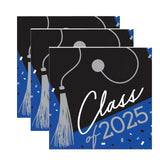 Creative Converting School Spirit Blue Class of 2025 Paper Beverage Napkins, 108 ct.