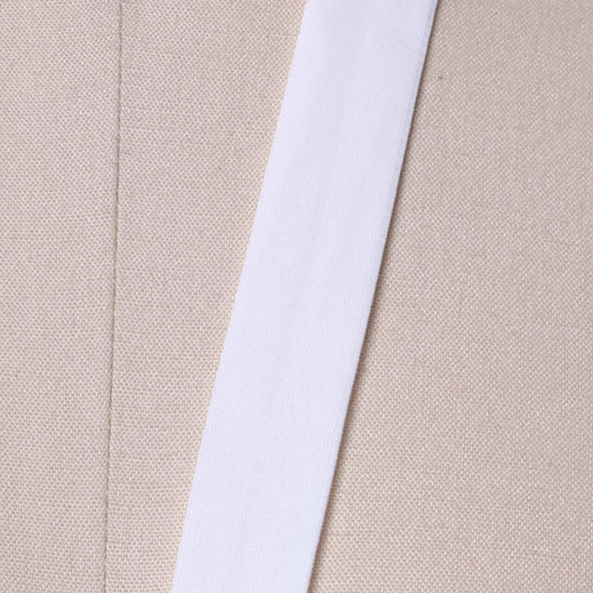 3 Yards White Fold Over Bias Soft Elastic 5/8" For Face Masks Hair Accessories