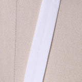 3 Yards White Fold Over Bias Soft Elastic 5/8" For Face Masks Hair Accessories
