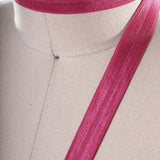 3 Yards Magenta or Taffy Pink Stretch Bias Fold Over Elastic Trim 5/8"