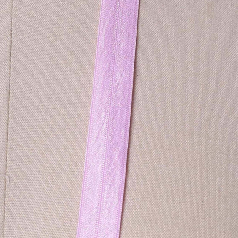 3 Yards 5/8" Baby Pink Soft Material Fold Over Elastic Trim for DIY Face Masks