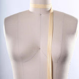3 Yards Butter Yellow Fold Over Elastic 5/8" Soft Stretch Trim for Masks & Crafts