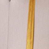 3 Yards 5/8" Gold Fold Over Minimize Irritation Soft Elastic Trim