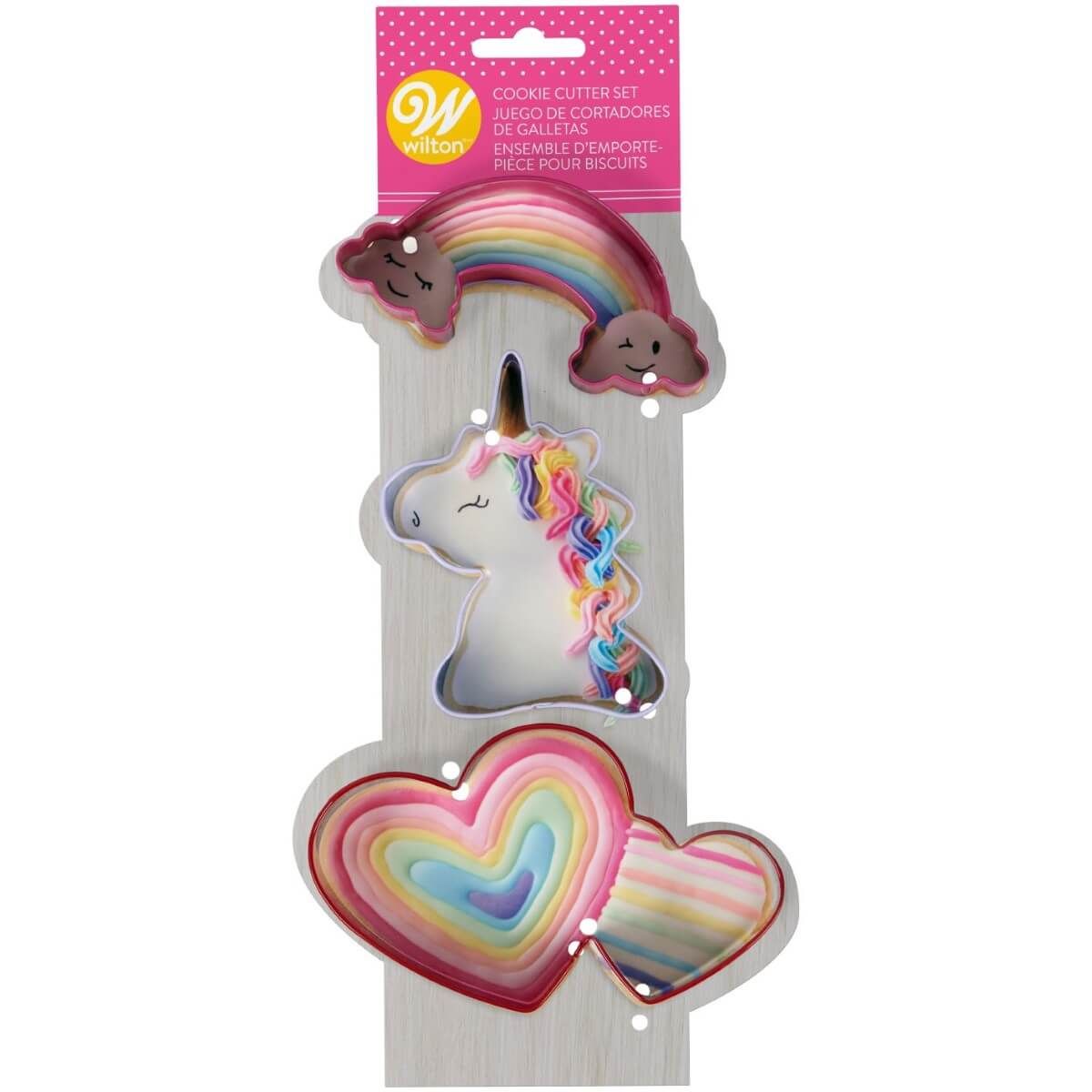 Wilton Valentine's Day Magical Cookie Cutter Set, 3-Piece