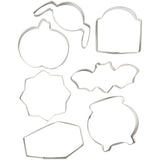 Wilton Halloween Cookie Cutters Set, 7-Piece Metal Set