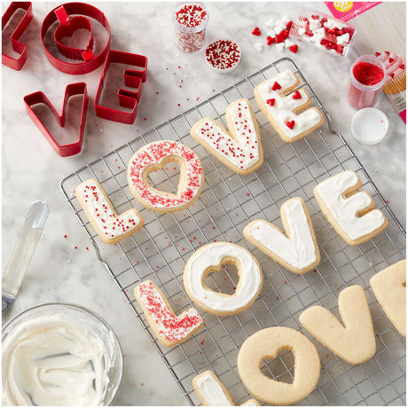 Wilton Love Cookie Cutters, 4-Piece Set