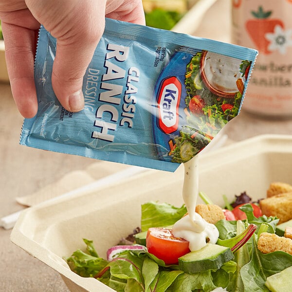 Kraft Ranch Dressing Packet 1.5 oz. - 60/Case