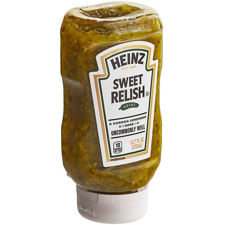 Heinz Sweet Relish Squeeze Bottle 12.7 oz. - 12/Case