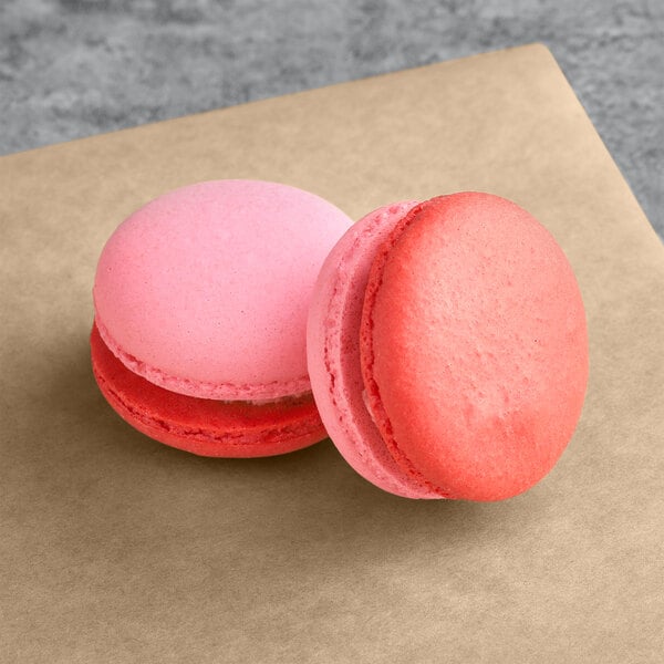 Macaron Centrale Strawberry Pomegranate Macaron - 50/Pack