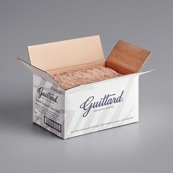 Guittard 36% Cacao Sweet Ground Chocolate Powder 25 lb.