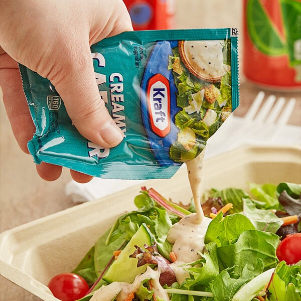 Kraft Creamy Caesar Dressing Packet 1.5 oz. - 60/Case