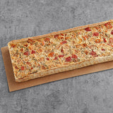 White Toque Goat Cheese Tomato Basil Quiche Slab 2.2 lb. - 4/Case