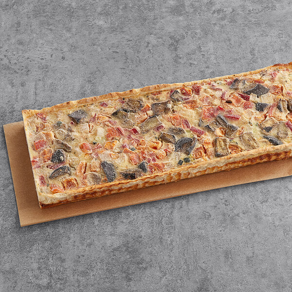 White Toque Mediterranean Quiche Slab 2.2 lb. - 4/Case