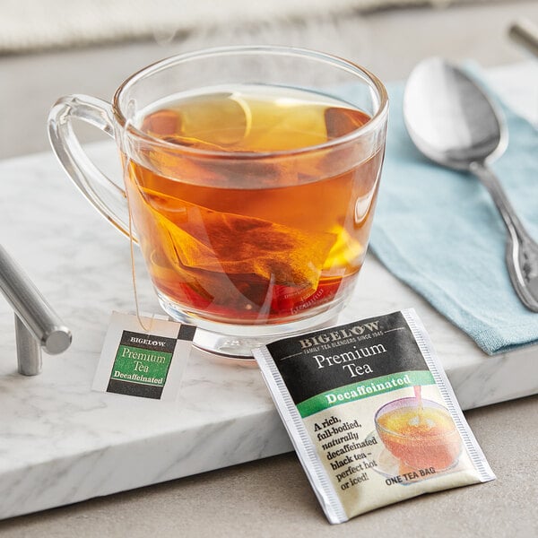 Bigelow Premium Decaffeinated Tea Bags - 48/Box