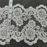 Embroidered Mesh Corded Lace Trim