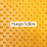 1 Yard Ultra Soft Minky Dot Fleece Plush Fabric 100 Percent Polyester for Crafts 60 Inch Width