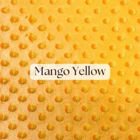 1 Yard Ultra Soft Minky Dot Fleece Plush Fabric 100 Percent Polyester for Crafts 60 Inch Width