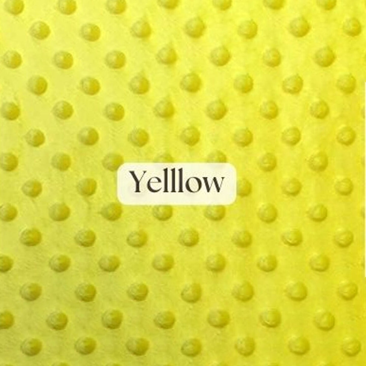 1 Yard Ultra Soft Minky Dot Fleece Plush Fabric 100 Percent Polyester for Crafts 60 Inch Width